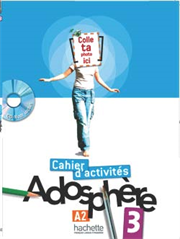 Adosphère 3 - A2 - Cahier d'activités + CD-ROM